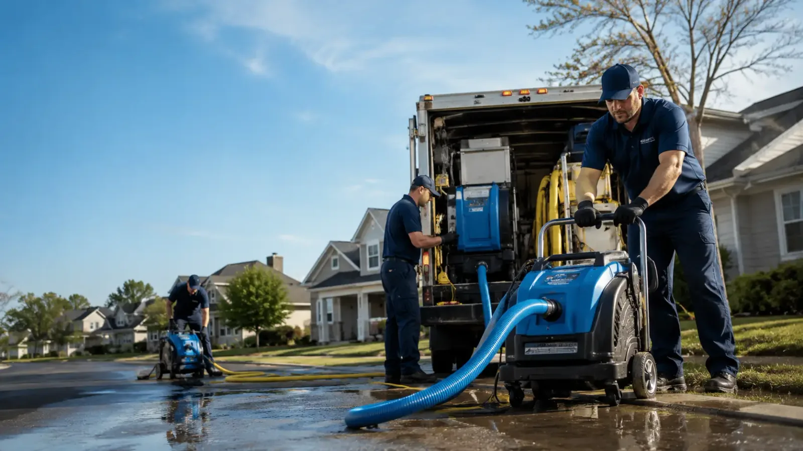 Flood Damage Cleanup in Glen Rogers, WV